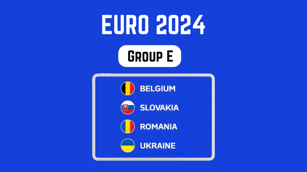 Euro 2024 Group E