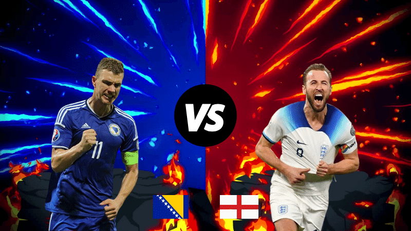 England vs Bosnia and Herzegovina Live